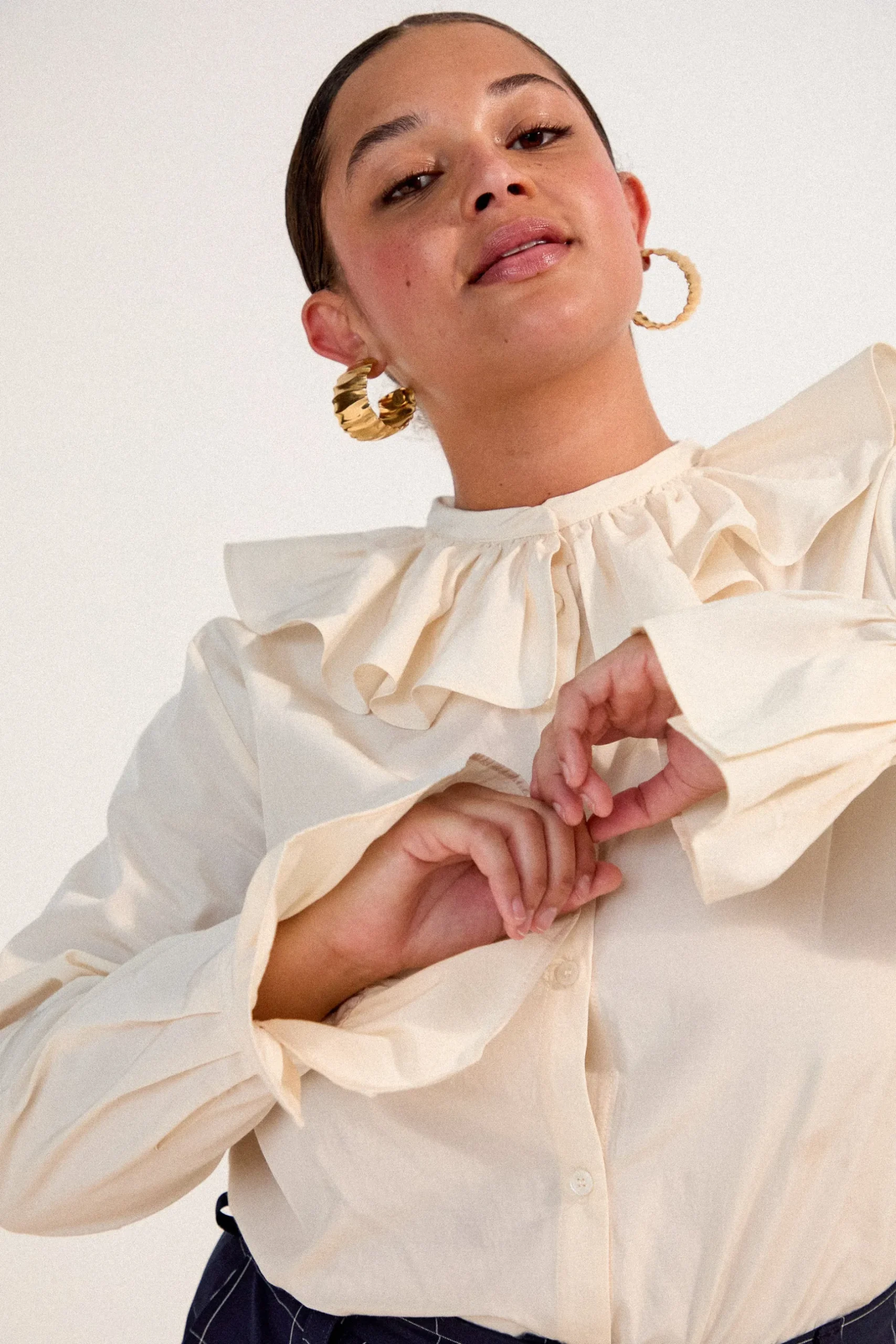 Make My Lemonade BLOUSE FIGARO ECRU< Tops & T-Shirts