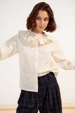 Make My Lemonade BLOUSE FIGARO ECRU< Tops & T-Shirts