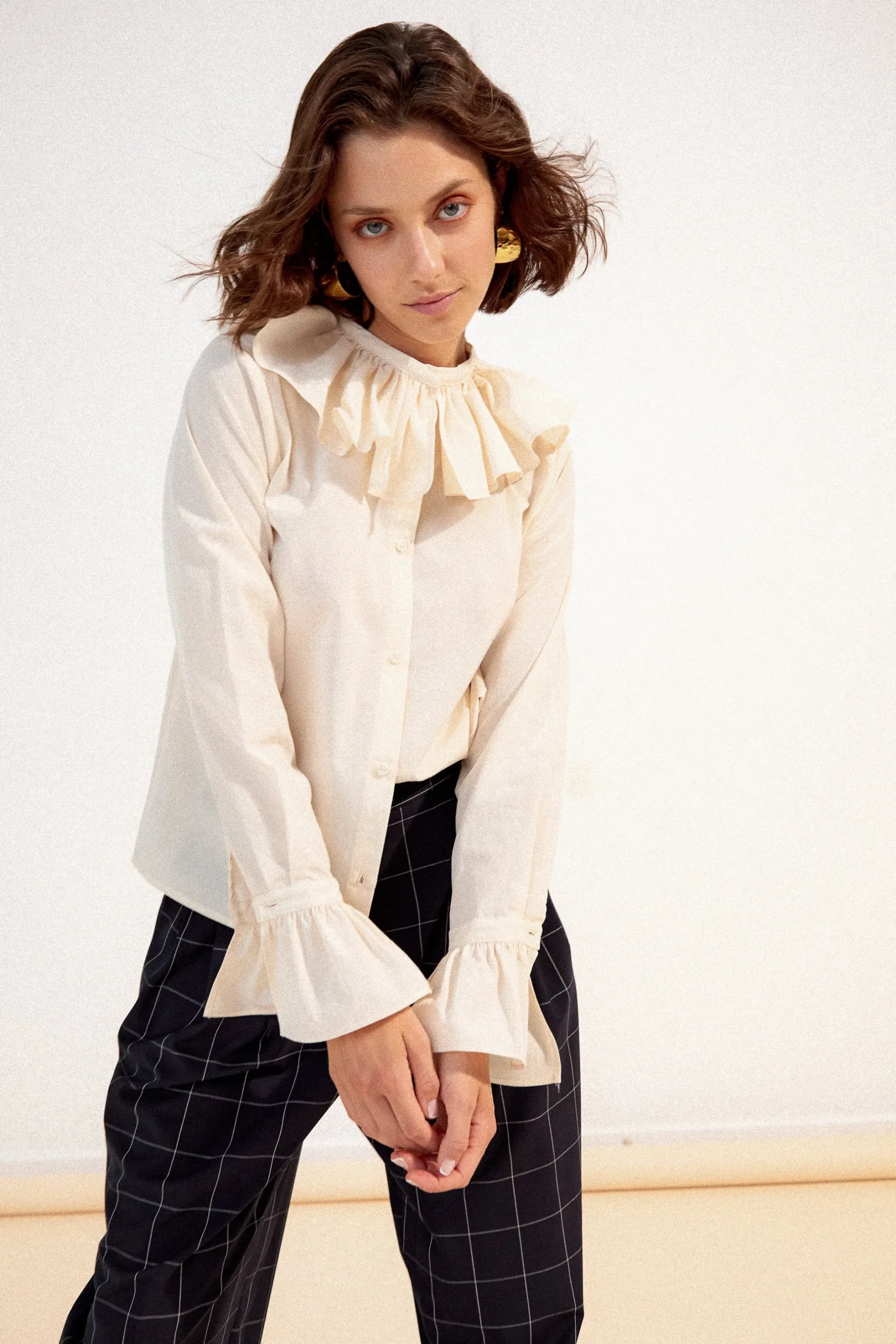 Make My Lemonade BLOUSE FIGARO ECRU< Tops & T-Shirts