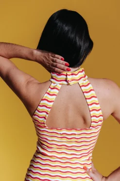 Make My Lemonade BODY POLLY RAYURES WAVY< Bodys
