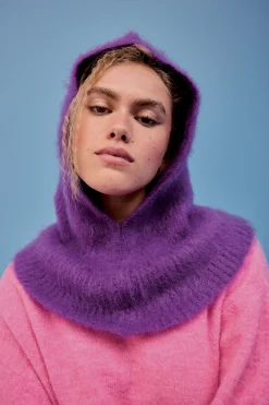 Make My Lemonade CAPUCHE MARC VIOLET< Bonnets & Écharpes
