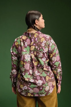 Make My Lemonade CHEMISE OMER AUTUMN FLOWER MARKET< Tops & T-Shirts