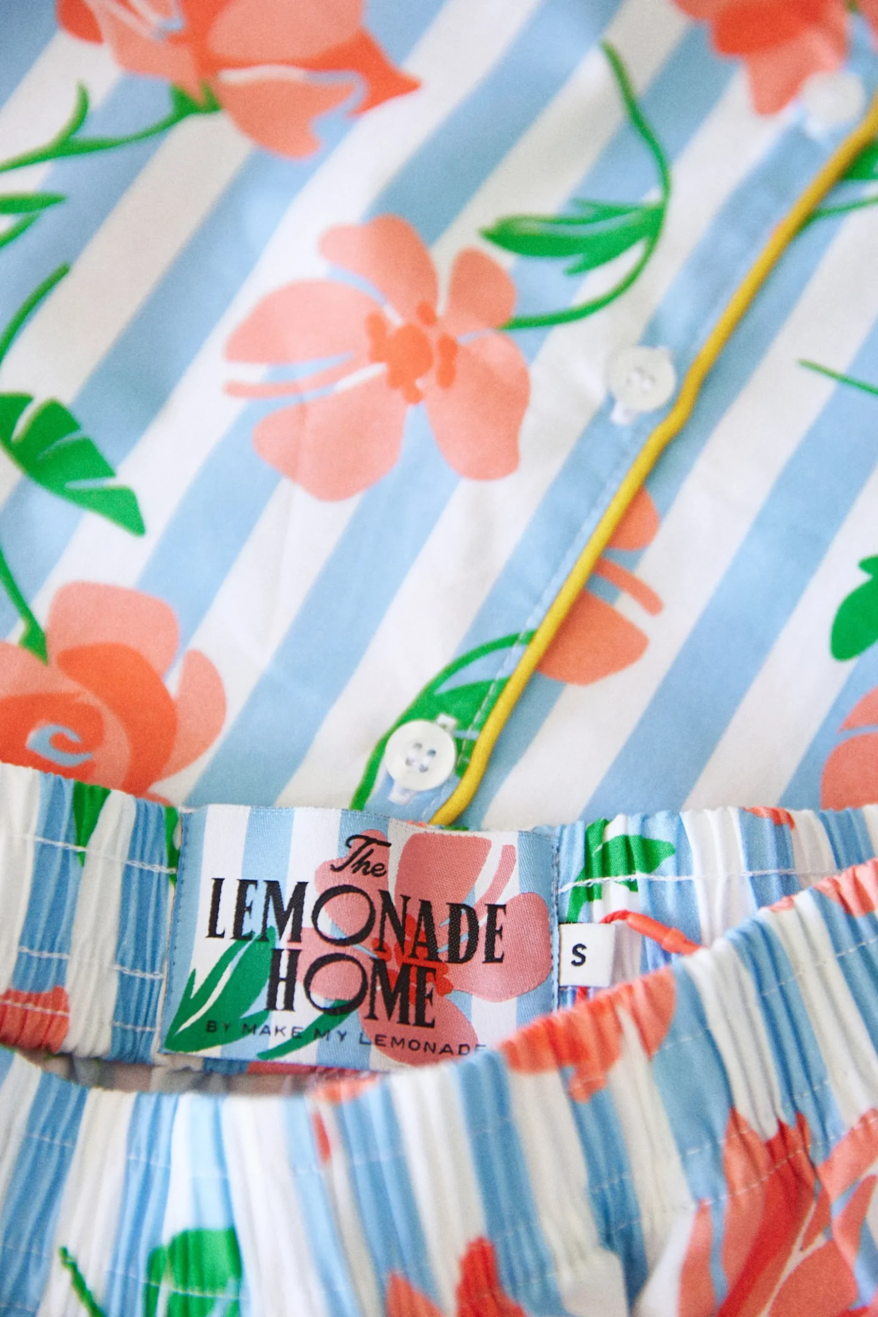 Make My Lemonade CHEMISE ROMEO FLOWERS< Homewear|Le Linge