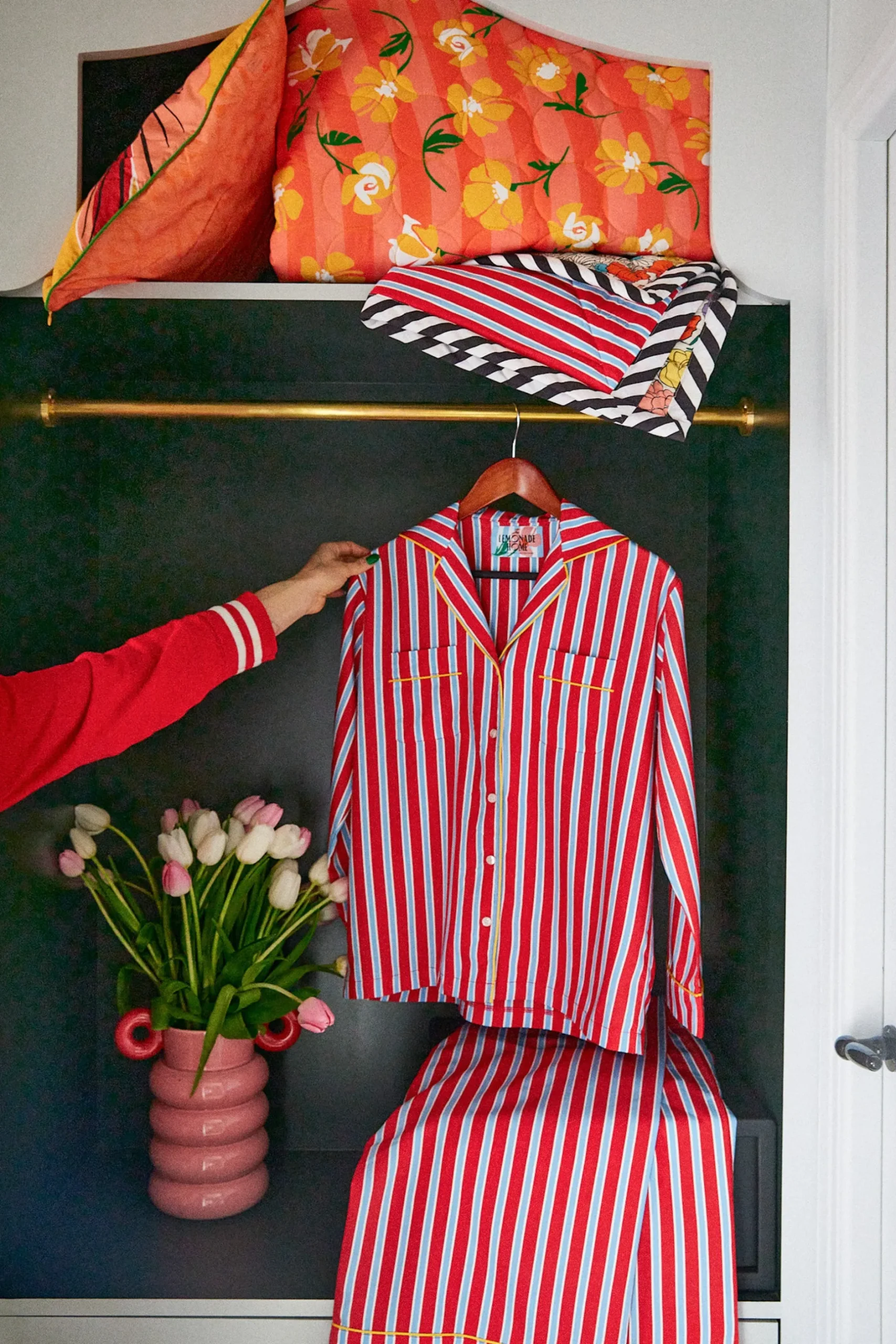 Make My Lemonade CHEMISE ROMEO RED & BLUE< Le Linge|Homewear