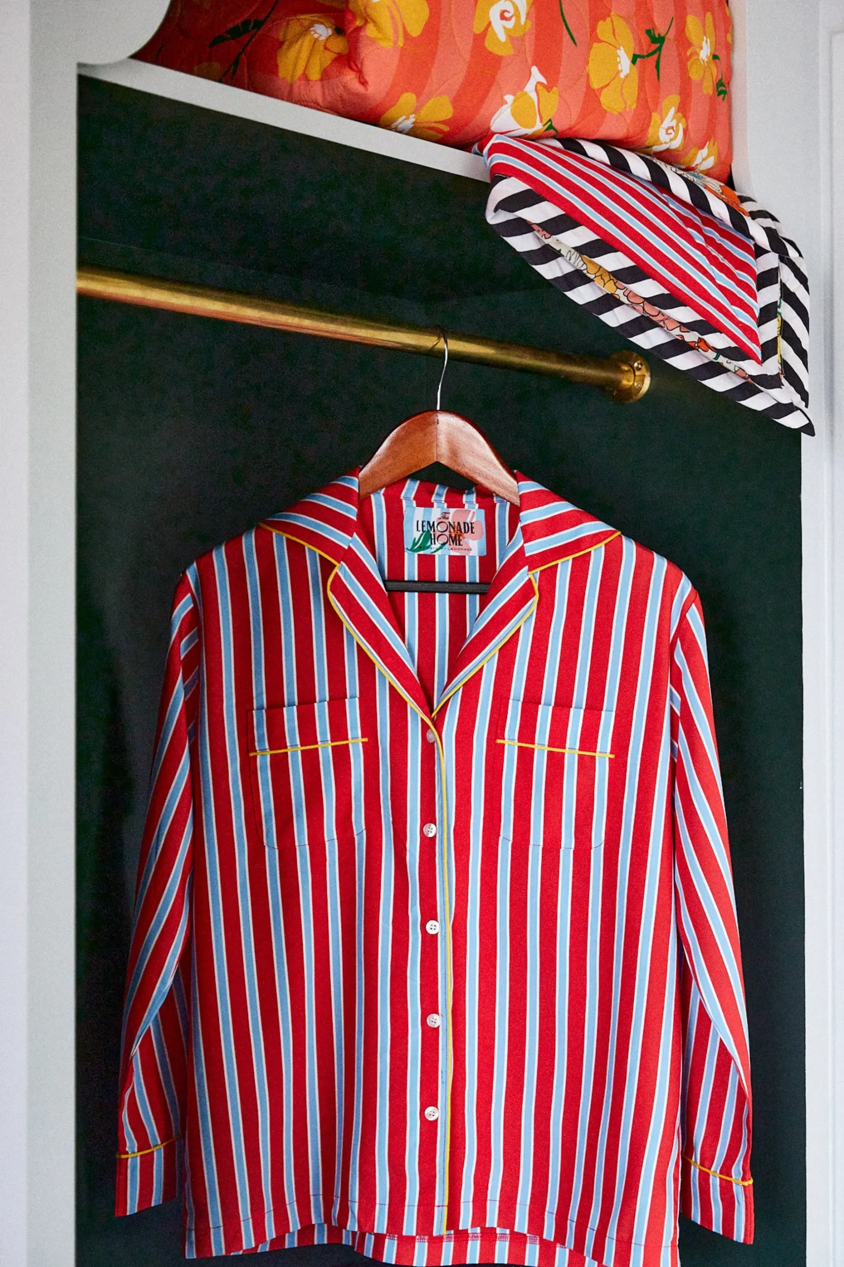 Make My Lemonade CHEMISE ROMEO RED & BLUE< Le Linge|Homewear
