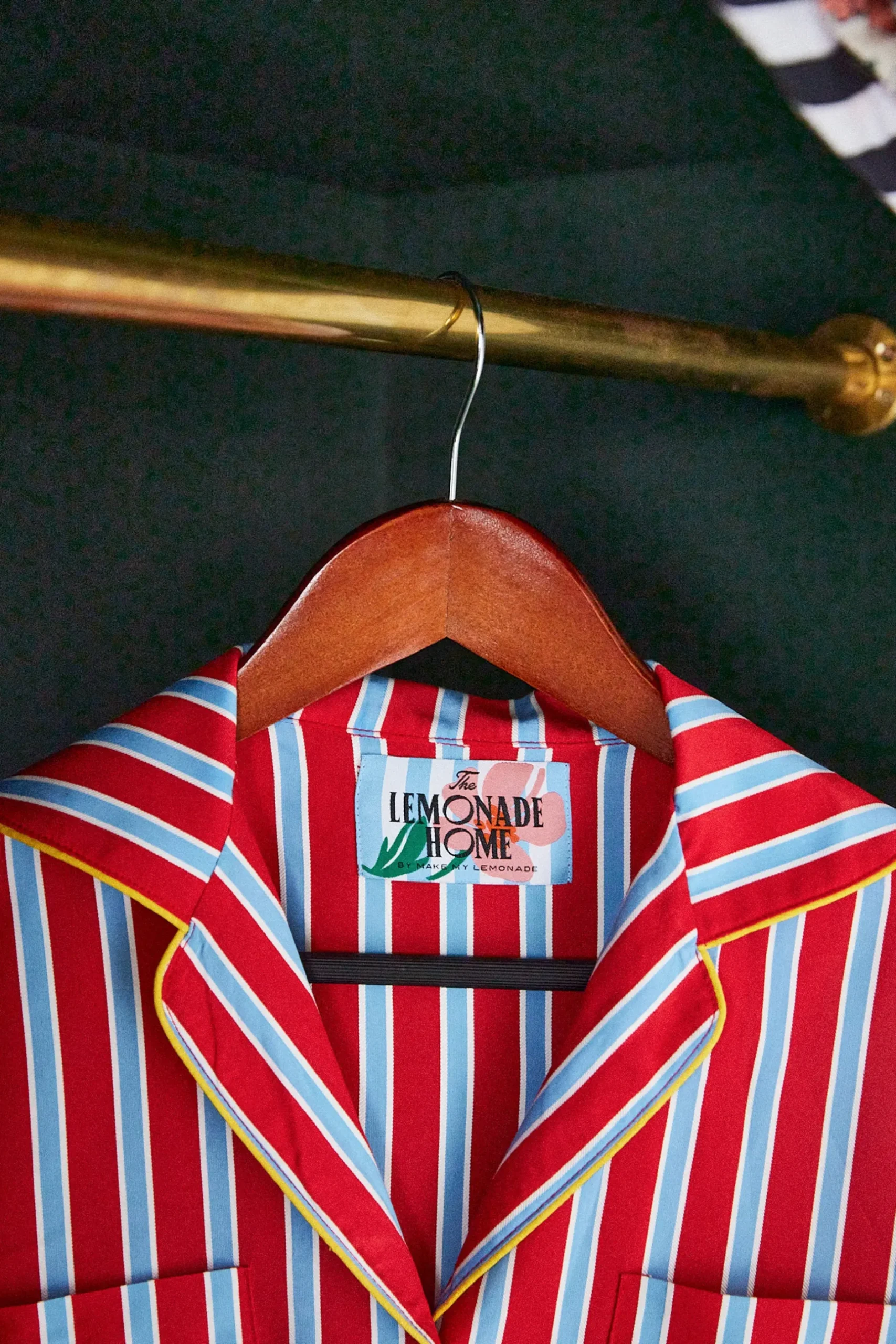 Make My Lemonade CHEMISE ROMEO RED & BLUE< Le Linge|Homewear
