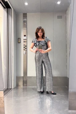 Make My Lemonade COMBI MONICA SEQUINS ARGENTE< Robes & Combis