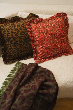 Make My Lemonade COUSSIN CHARLIE LEOPARD< Le Linge|Décorations