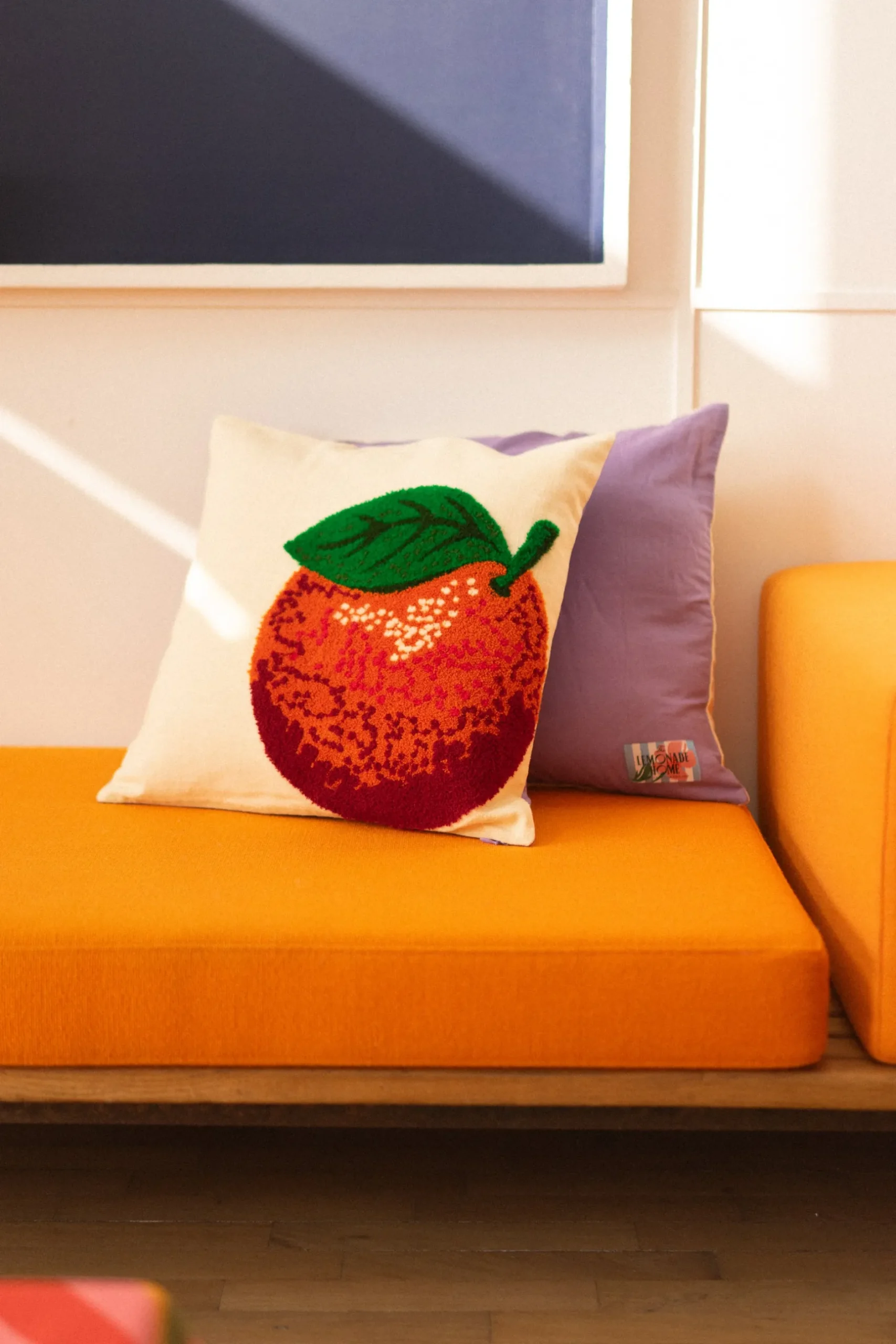 Make My Lemonade COUSSIN LINDA LILAS< Le Linge|Décorations