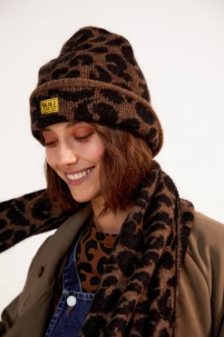 Make My Lemonade ECHARPE ROSIE LEOPARD< Bonnets & Écharpes