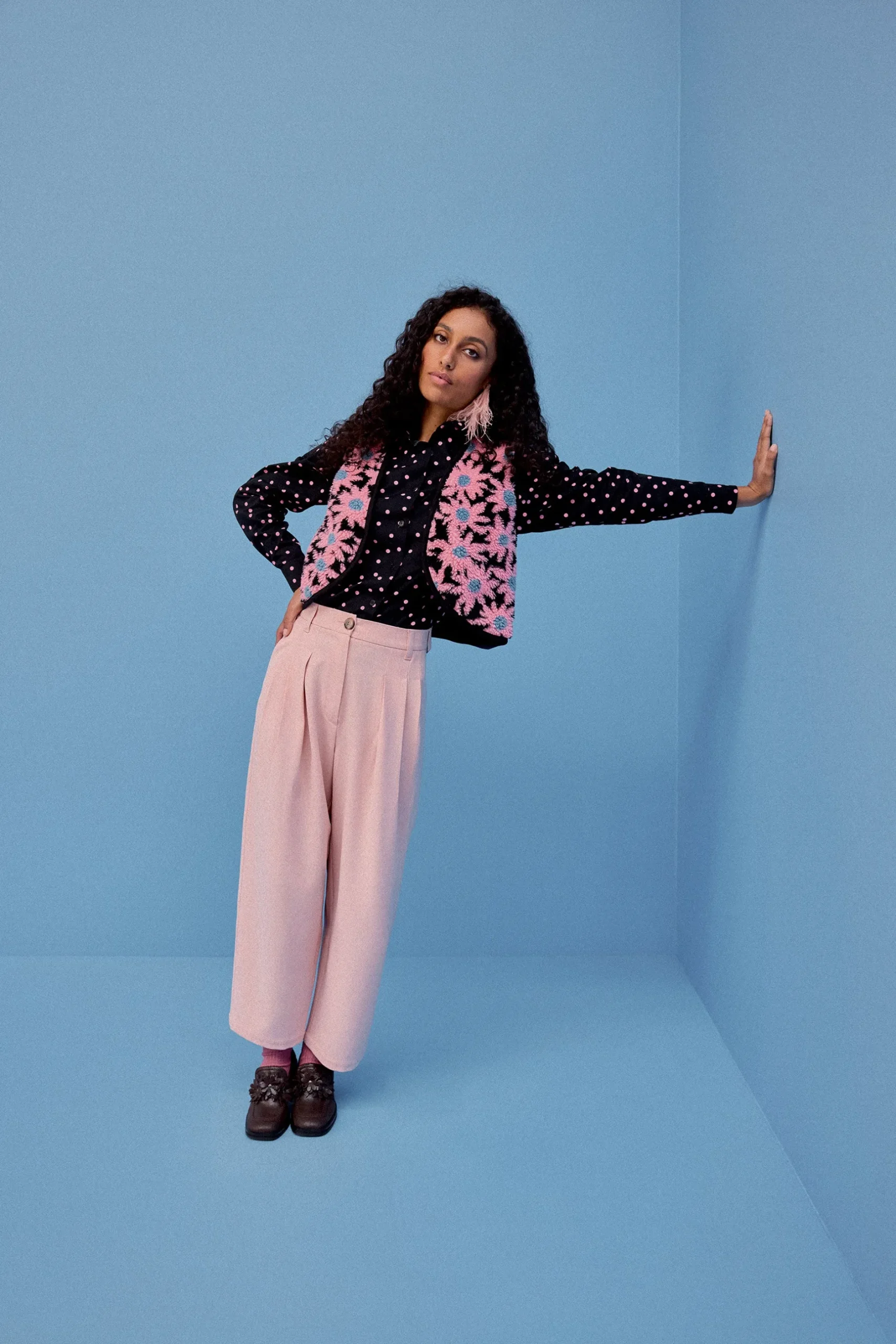Make My Lemonade GILET RAVEL MOUMOUTE PAQUERETTES< Vestes & Manteaux|Sweats & Mailles