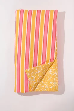 Make My Lemonade HOUSSE ABIGAIL ANEMONE YELLOW< Le Linge