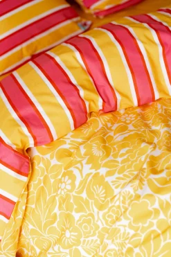Make My Lemonade HOUSSE ABIGAIL ANEMONE YELLOW< Le Linge