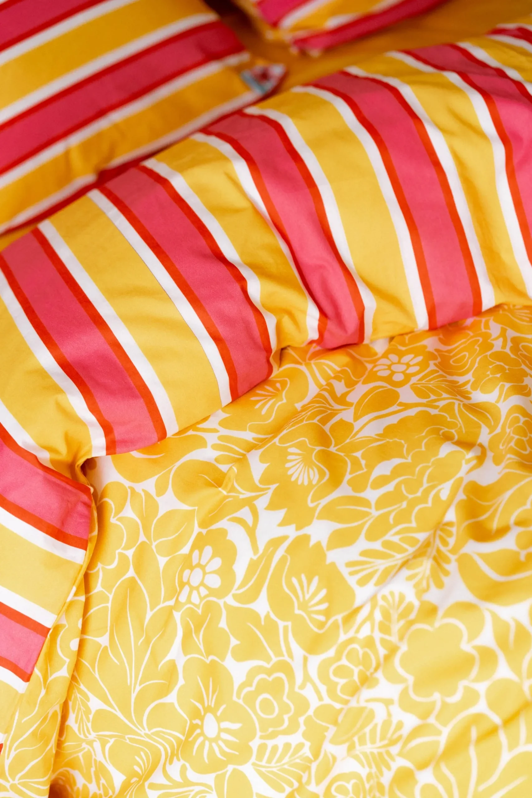 Make My Lemonade HOUSSE ABIGAIL ANEMONE YELLOW< Le Linge
