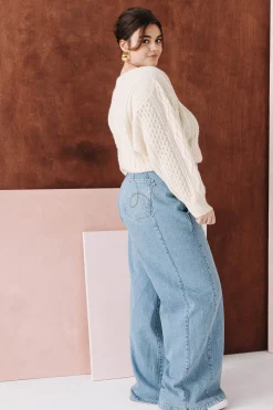 Make My Lemonade JEAN CLAUDE LIGHT BLUE< Denim|Pantalons
