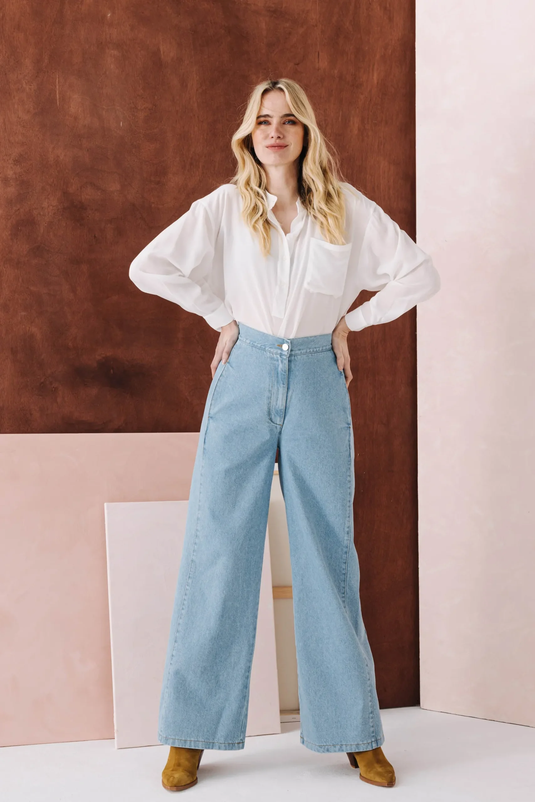 Make My Lemonade JEAN CLAUDE LIGHT BLUE< Denim|Pantalons