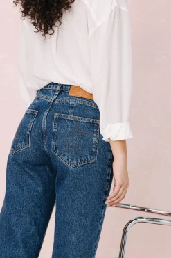 Make My Lemonade JEAN MATHILDA MEDIUM BLUE< Denim|Pantalons