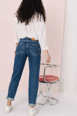 Make My Lemonade JEAN MATHILDA MEDIUM BLUE< Denim|Pantalons
