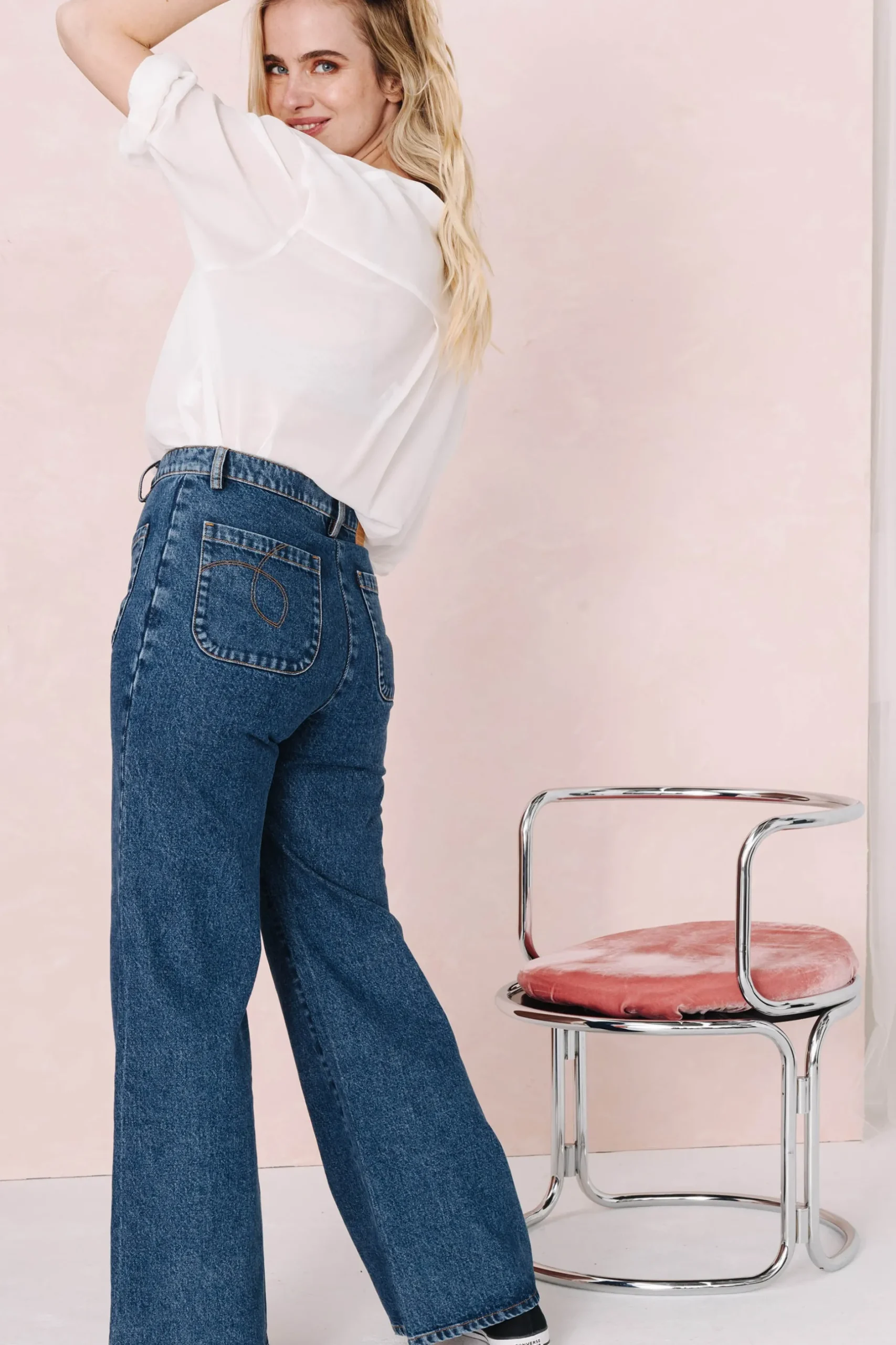 Make My Lemonade JEANS JACOB NEW MEDIUM BLUE< Denim|Pantalons