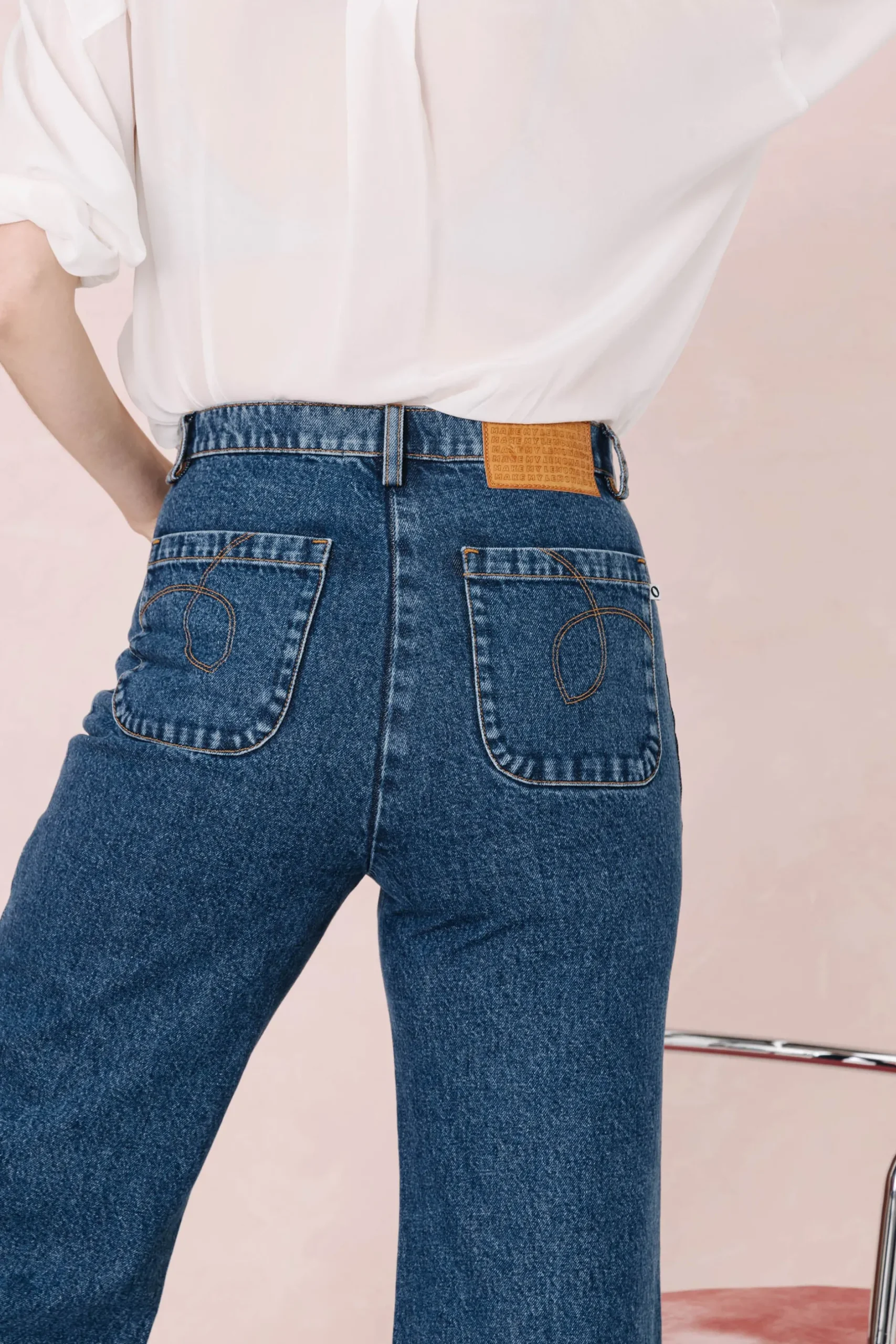Make My Lemonade JEANS JACOB NEW MEDIUM BLUE< Denim|Pantalons