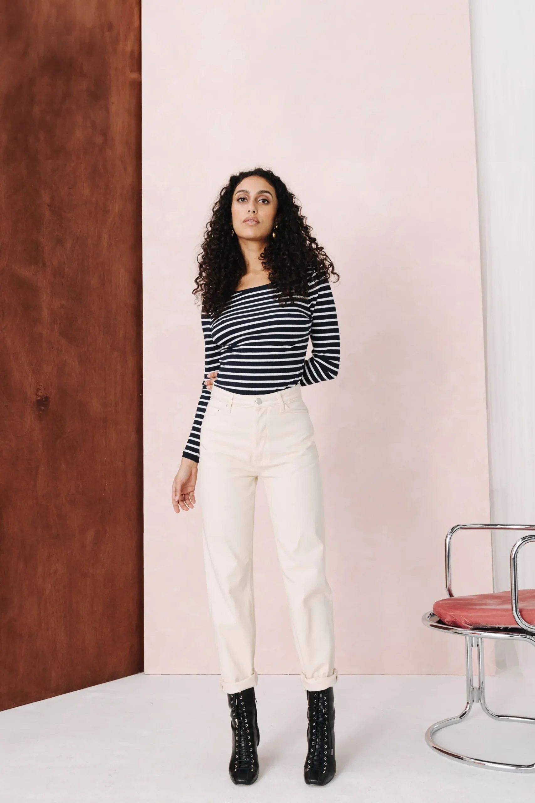Make My Lemonade JEANS MATHILDA OFF WHITE< Denim|Pantalons