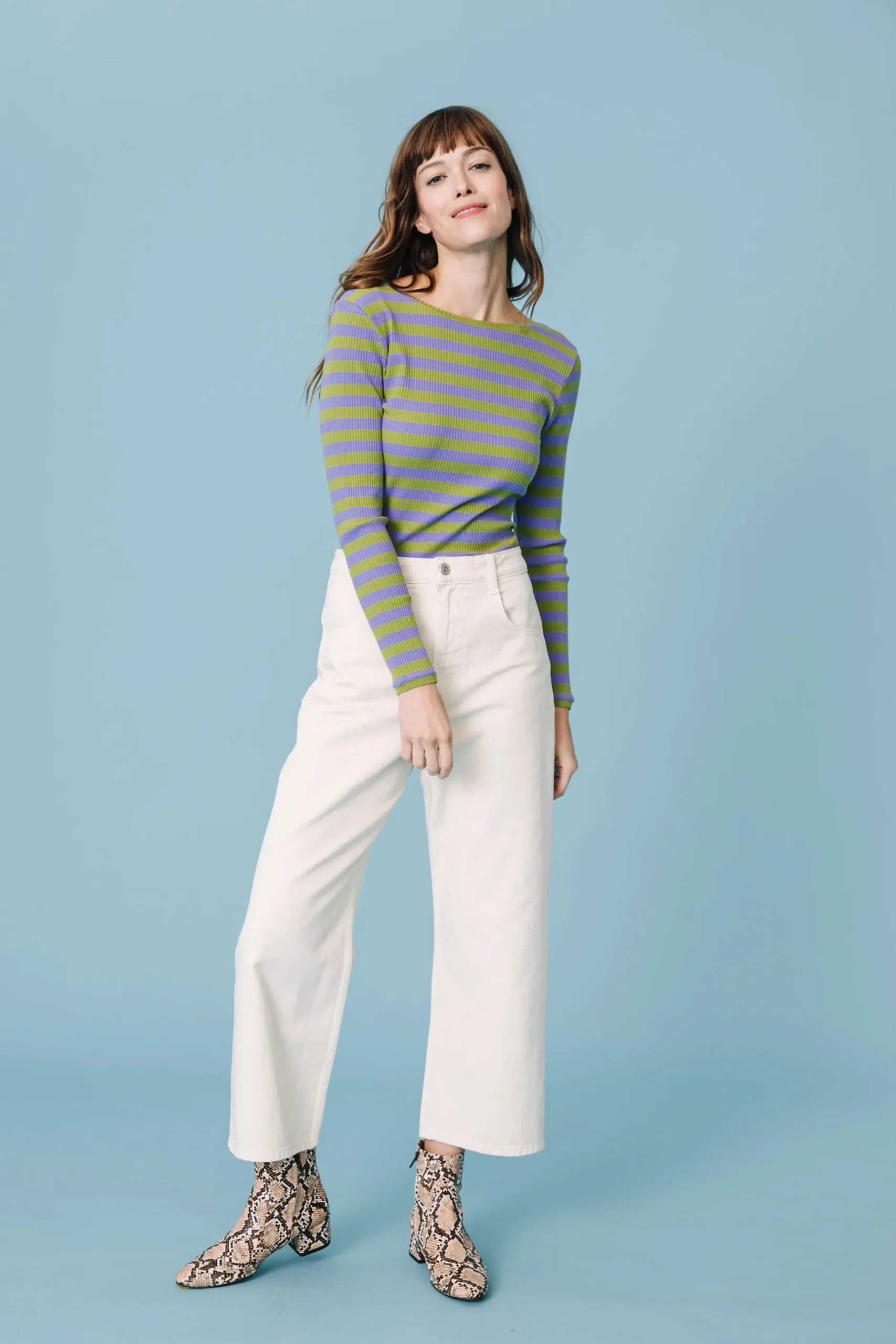Make My Lemonade JEANS NELSON OFF WHITE< Denim|Pantalons
