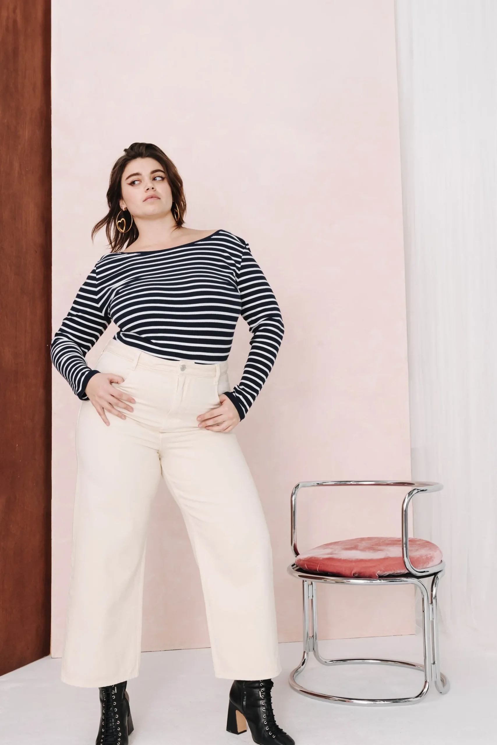 Make My Lemonade JEANS NELSON OFF WHITE< Denim|Pantalons