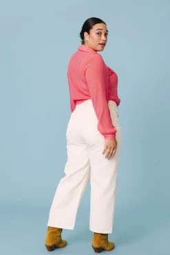 Make My Lemonade JEANS NELSON OFF WHITE< Denim|Pantalons