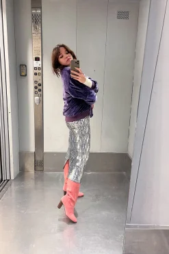 Make My Lemonade JUPE SARAH SEQUINS DISCO< Jupes
