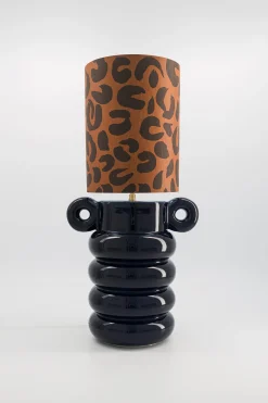 Make My Lemonade LAMPE ALI LEOPARD & BLEU MARINE< Lampes|Décorations