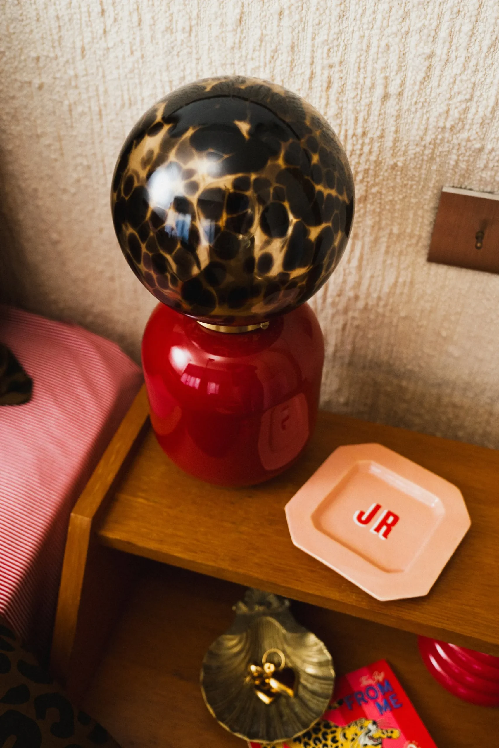 Make My Lemonade LAMPE MILO ROUGE & ECAILLE< Lampes|Décorations