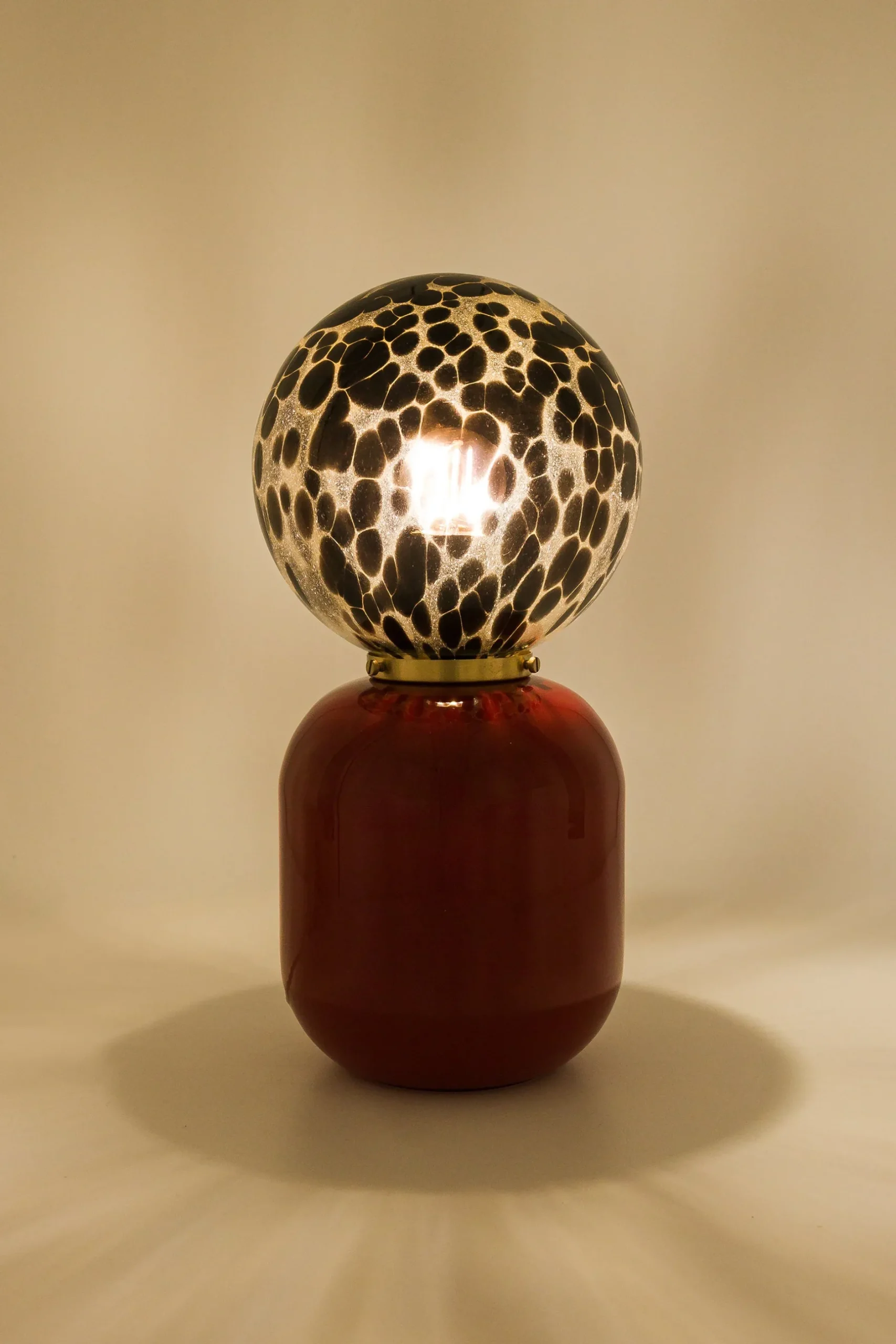 Make My Lemonade LAMPE MILO ROUGE & ECAILLE< Lampes|Décorations