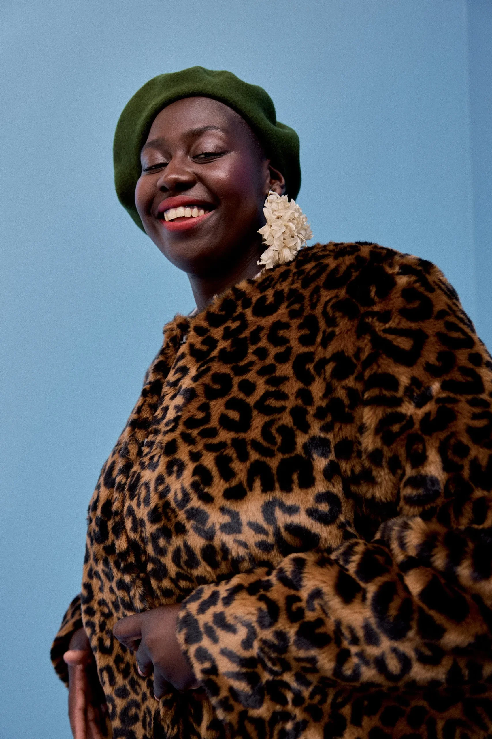 Make My Lemonade MANTEAU NICOLE NEW LEOPARD< Vestes & Manteaux