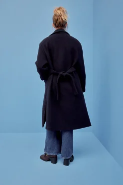 Make My Lemonade MANTEAU RAY BLEU MARINE< Vestes & Manteaux