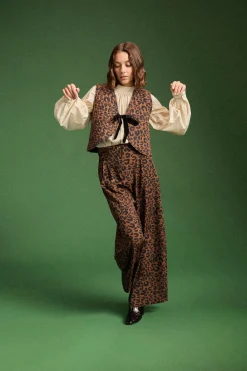 Make My Lemonade PANTALON HARYA LEOPARD< Pantalons