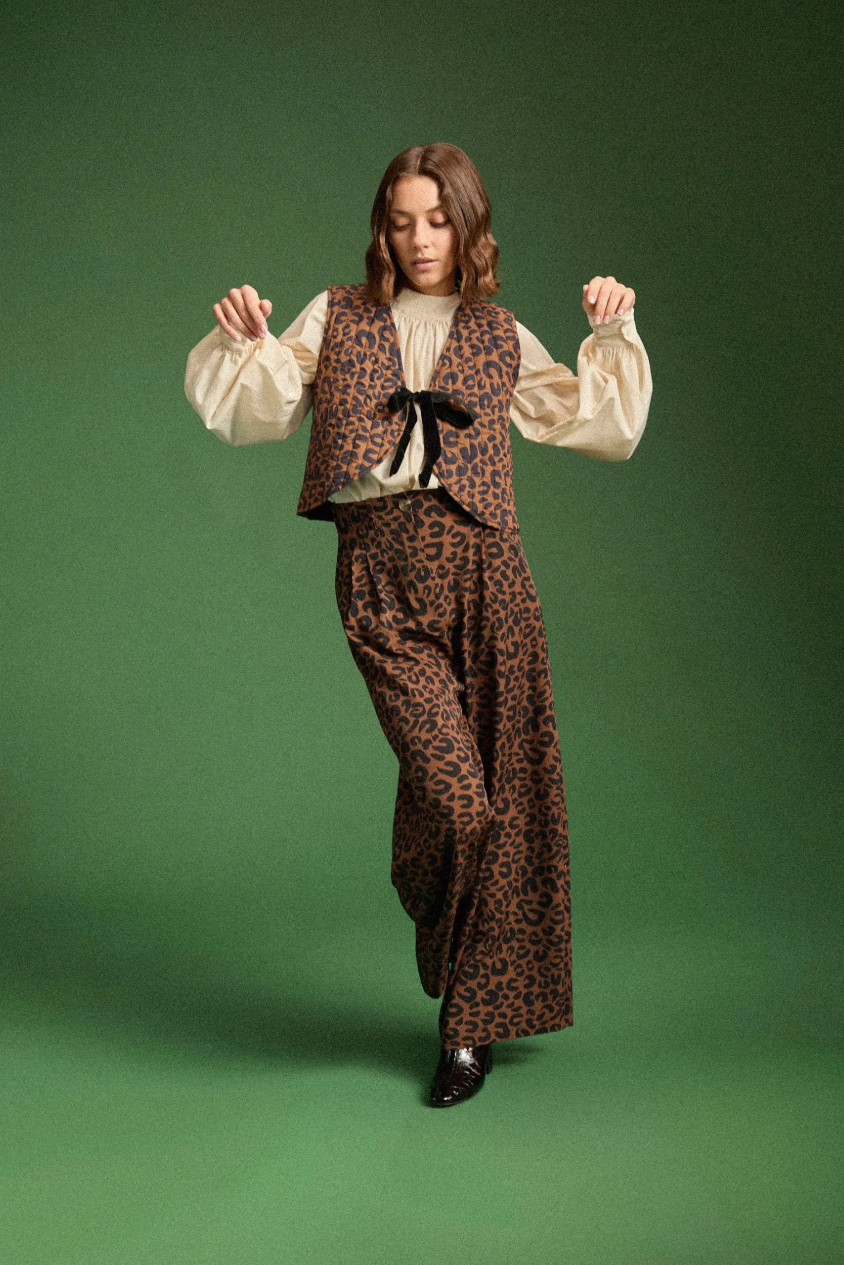Make My Lemonade PANTALON HARYA LEOPARD< Pantalons