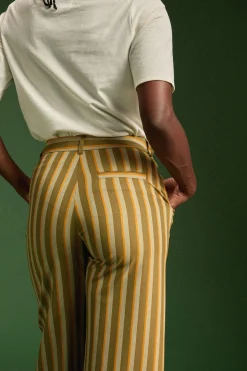 Make My Lemonade PANTALON KARL RAYURES VERTES< Pantalons