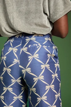 Make My Lemonade PANTALON KARL RUBAN BLEU< Pantalons