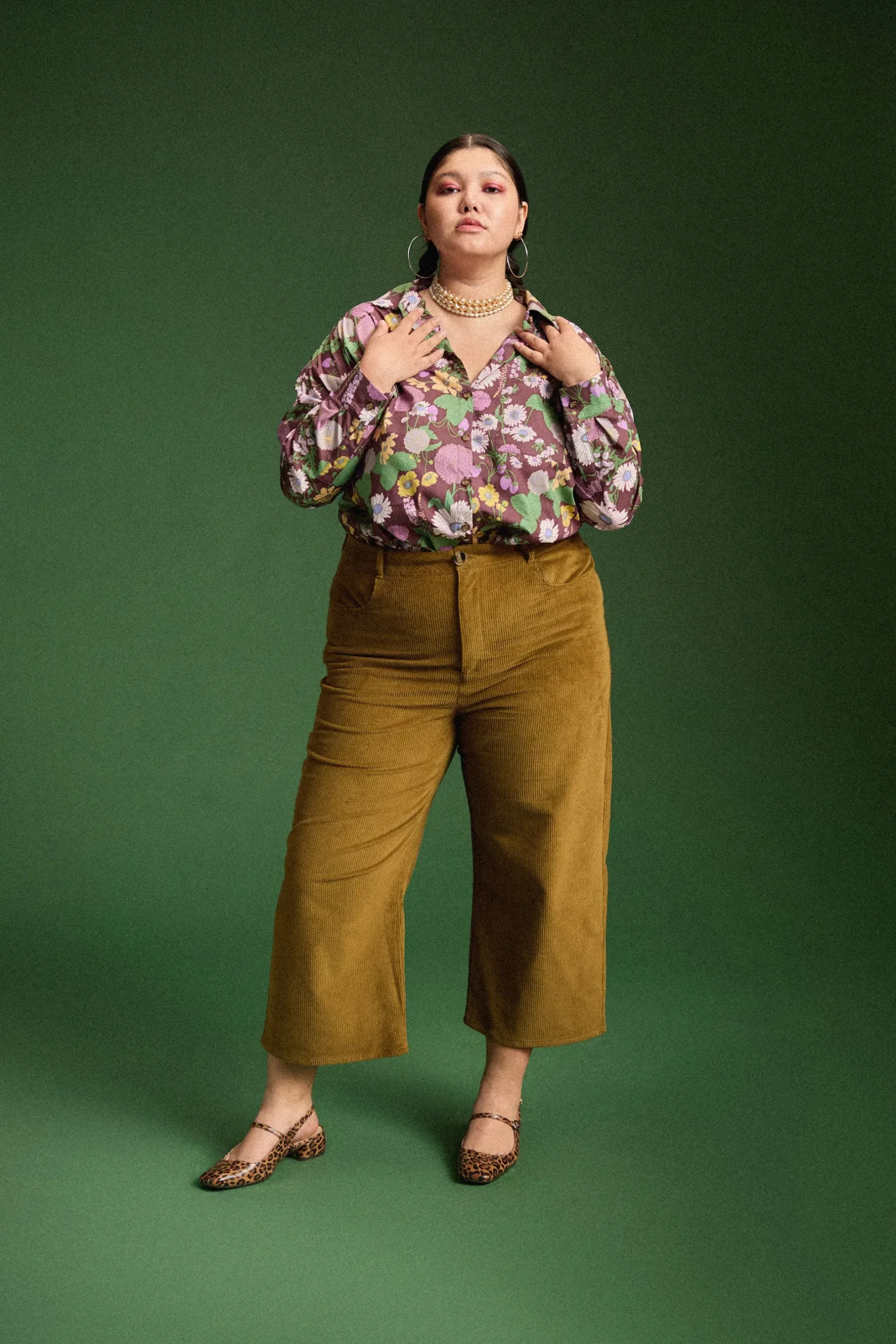 Make My Lemonade PANTALON NELSON VELOURS KAKI< Pantalons