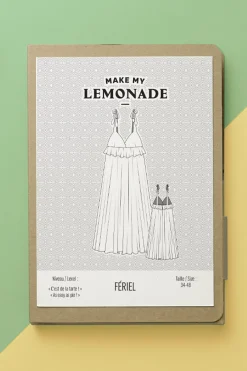 Make My Lemonade PATRON DE COUTURE FERIEL PDF< Patrons Pdf|Mercerie & Couture