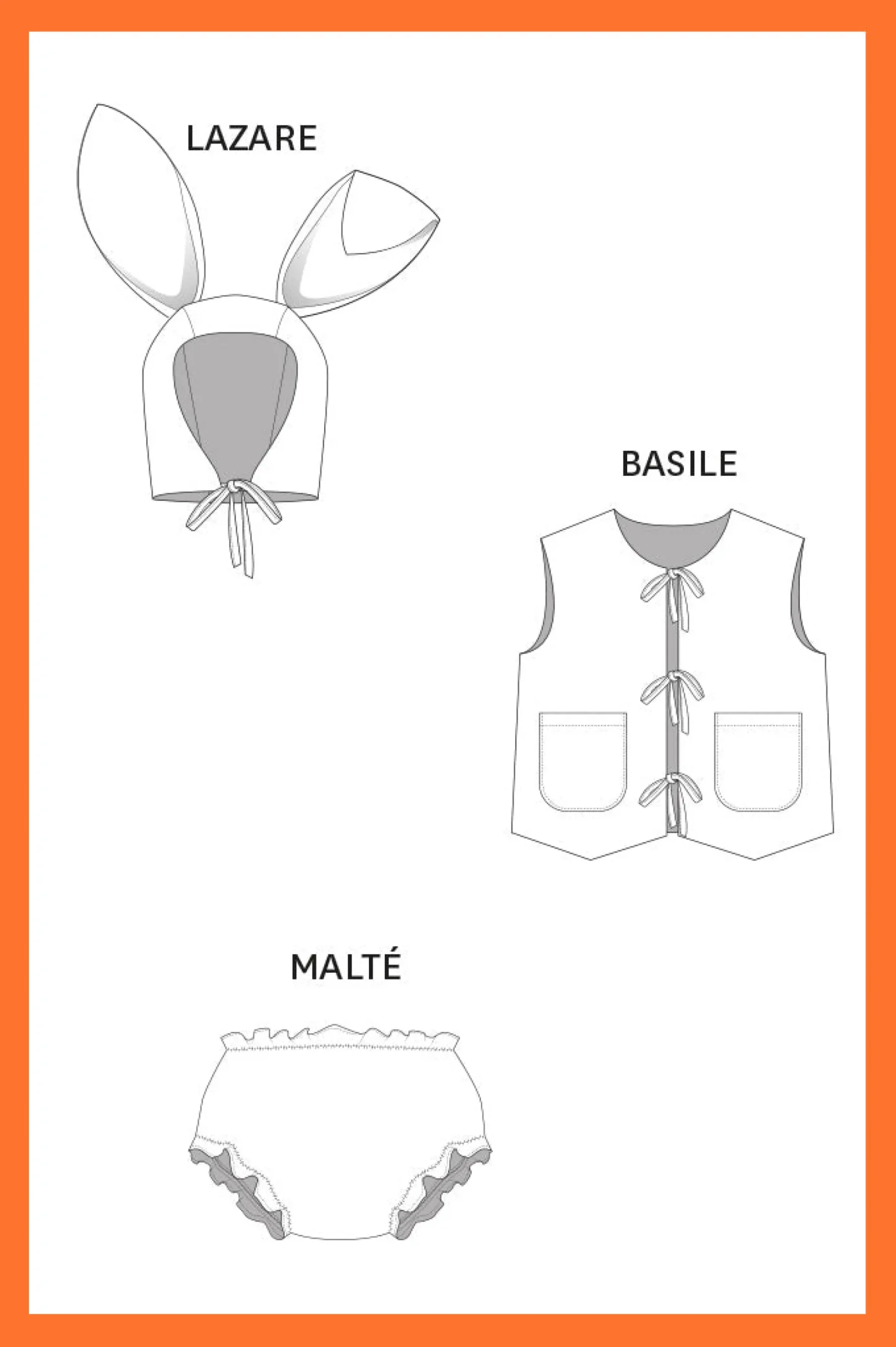 Make My Lemonade PATRON DE COUTURE KIT NAISSANCE PDF< Patrons Pdf|Mercerie & Couture