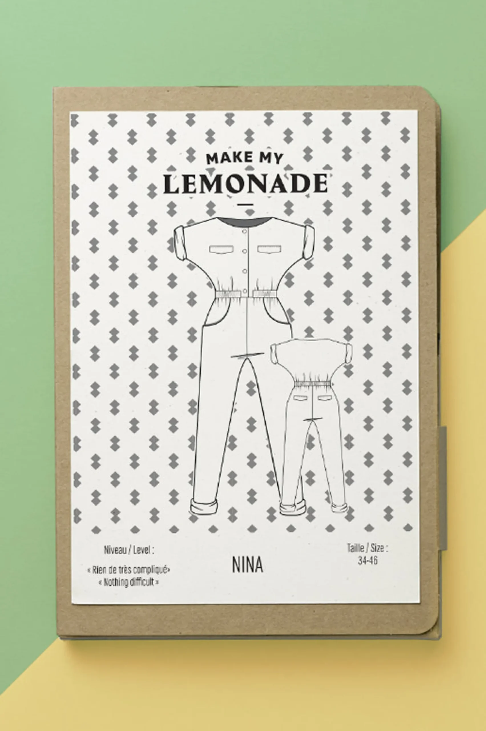 Make My Lemonade PATRON DE COUTURE NINA PDF< Patrons Pdf|Mercerie & Couture