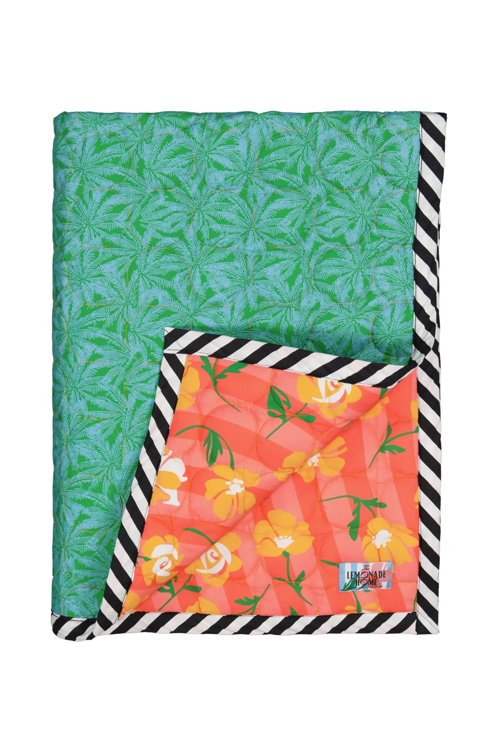 Make My Lemonade PLAID ALLIOCHA PINK & ORANGE< Le Linge