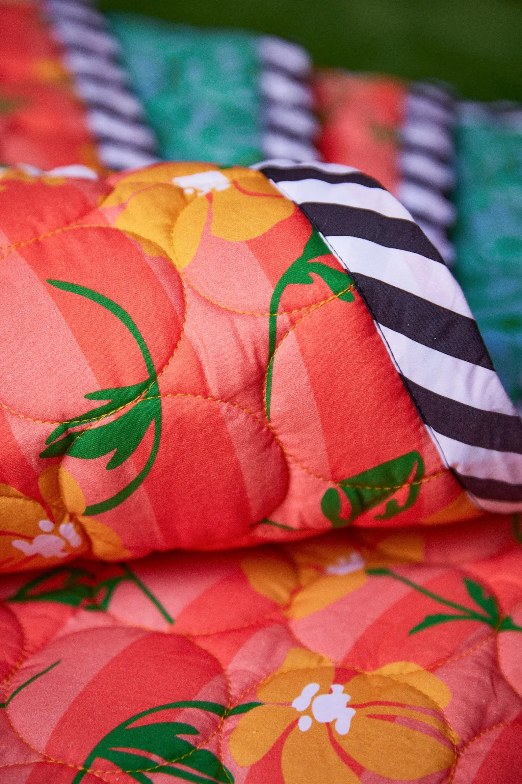 Make My Lemonade PLAID ALLIOCHA PINK & ORANGE< Le Linge
