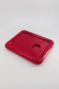 Make My Lemonade PLATEAU CARRE CONNOR ROUGE< Art De La Table