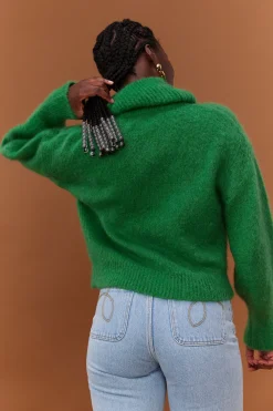 Make My Lemonade PULL MARIUS VERT< Sweats & Mailles