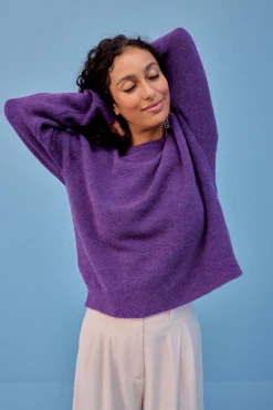 Make My Lemonade PULL RICO VIOLET< Sweats & Mailles