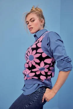 Make My Lemonade PULL WINNIE FLEUR ROSE< Sweats & Mailles