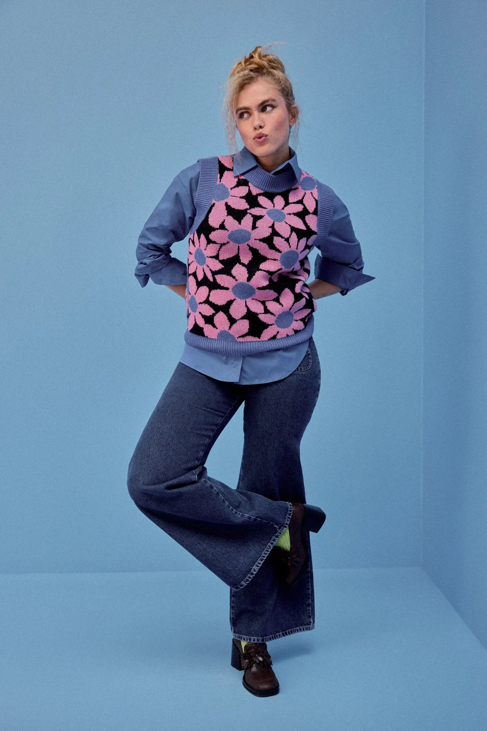 Make My Lemonade PULL WINNIE FLEUR ROSE< Sweats & Mailles