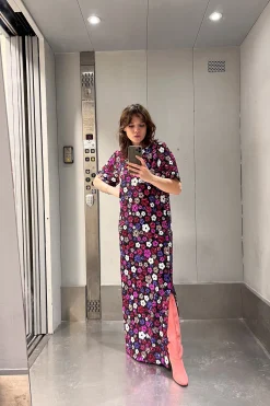 Make My Lemonade ROBE CHLOE SEQUINS DAISY< Robes & Combis
